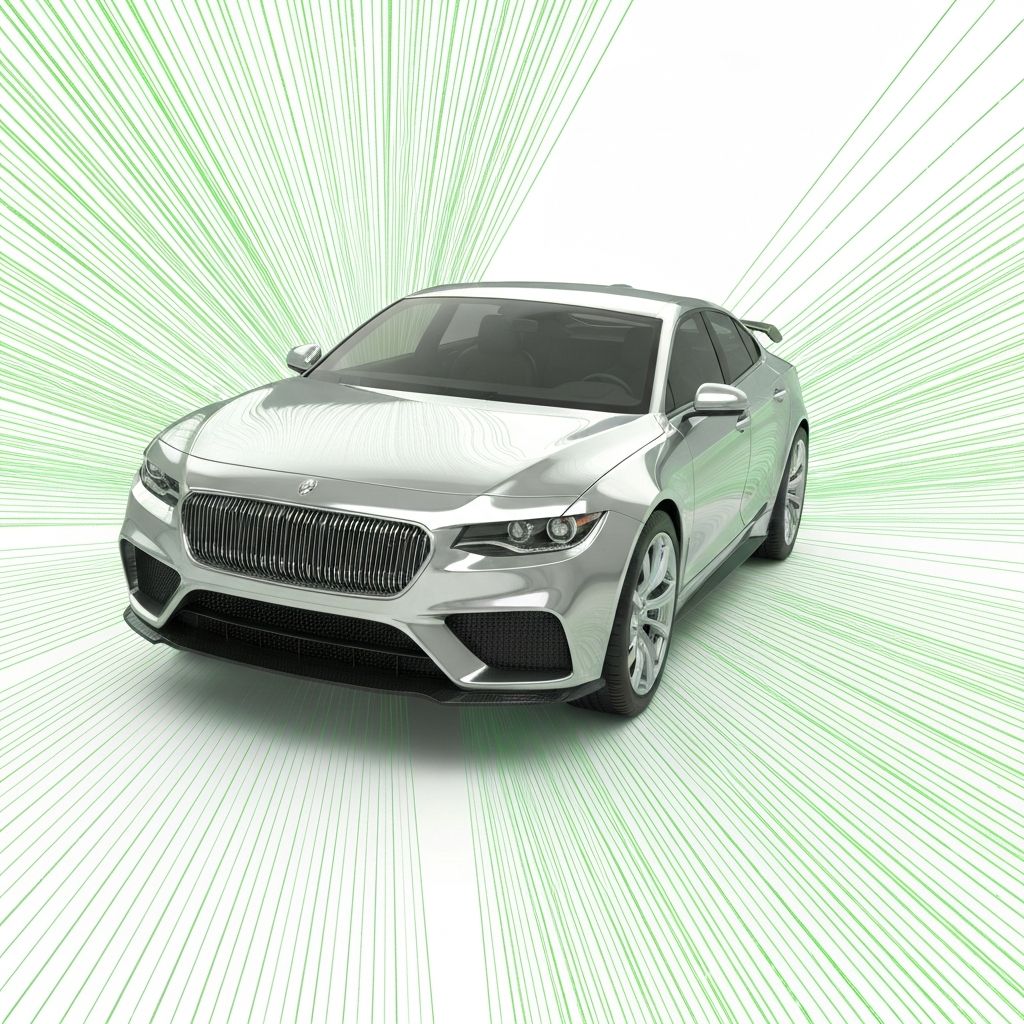 3D赛车模型展示立体影像功能