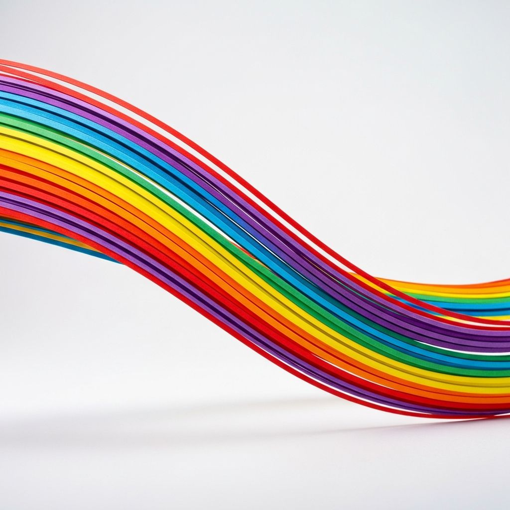 多彩丝带象征丰富的编解码器支持